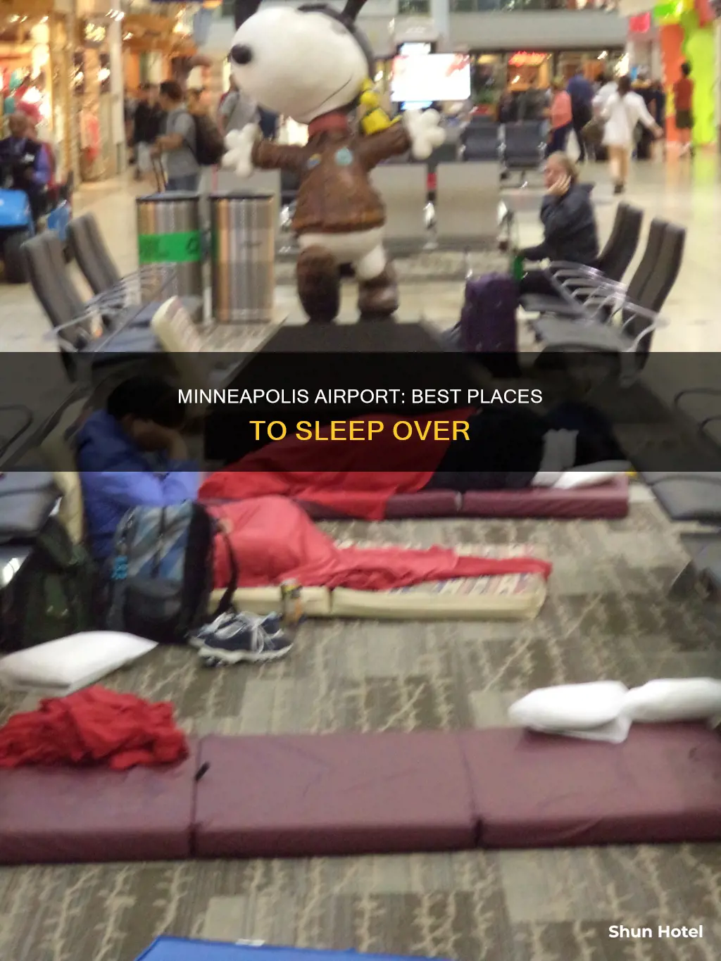 where to sleep in minneapolis airport