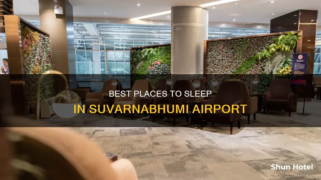 where to sleep in suvarnabhumi airport