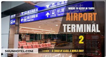 Where to Sleep in Taipei Airport Terminal 2