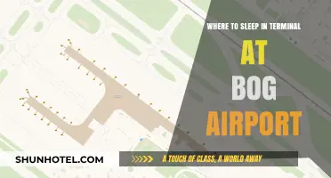 Where to Sleep in Terminal at BOG Airport