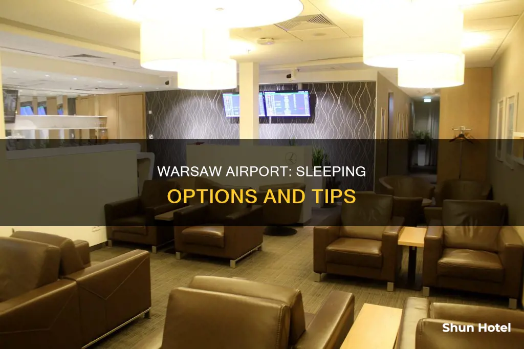 where to sleep in warsaw airport
