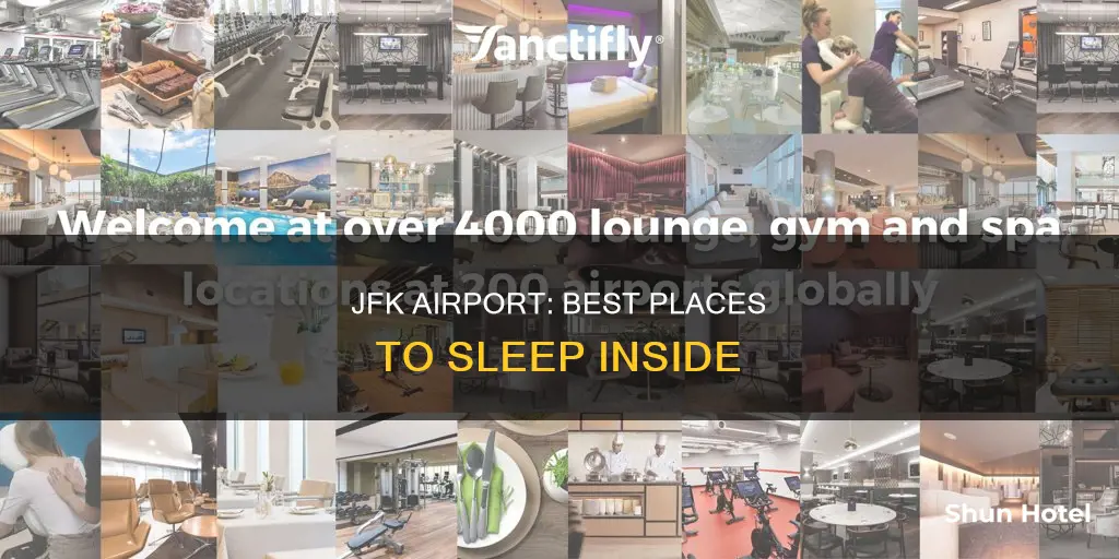 where to sleep inside jfk airport