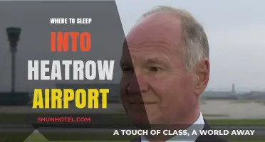 Sleeping at Heathrow: Guide to a Good Night's Rest