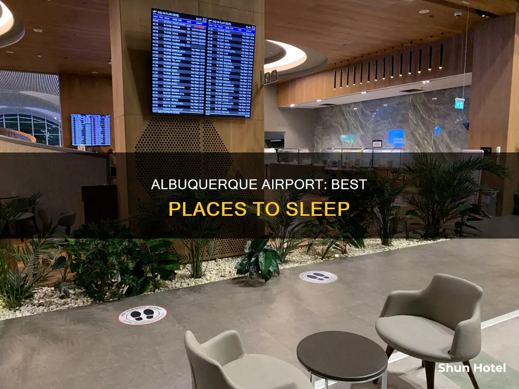 where to sleep on albequerqe airport