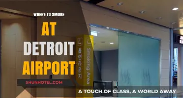 Smoking at Detroit Airport: Designated Areas for Travelers