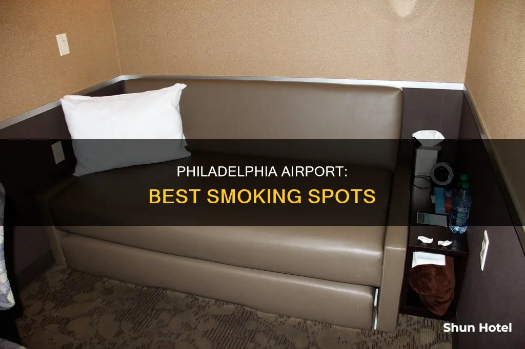 where to smoke at philadelphia airport