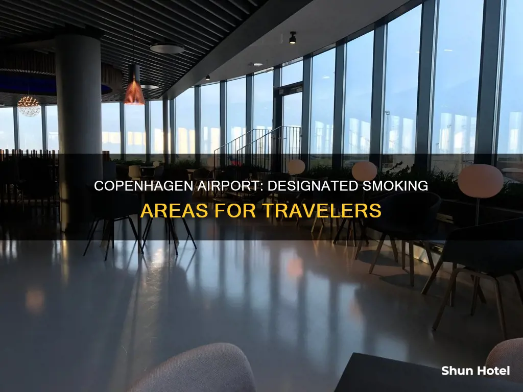 where to smoke in copenhagen airport