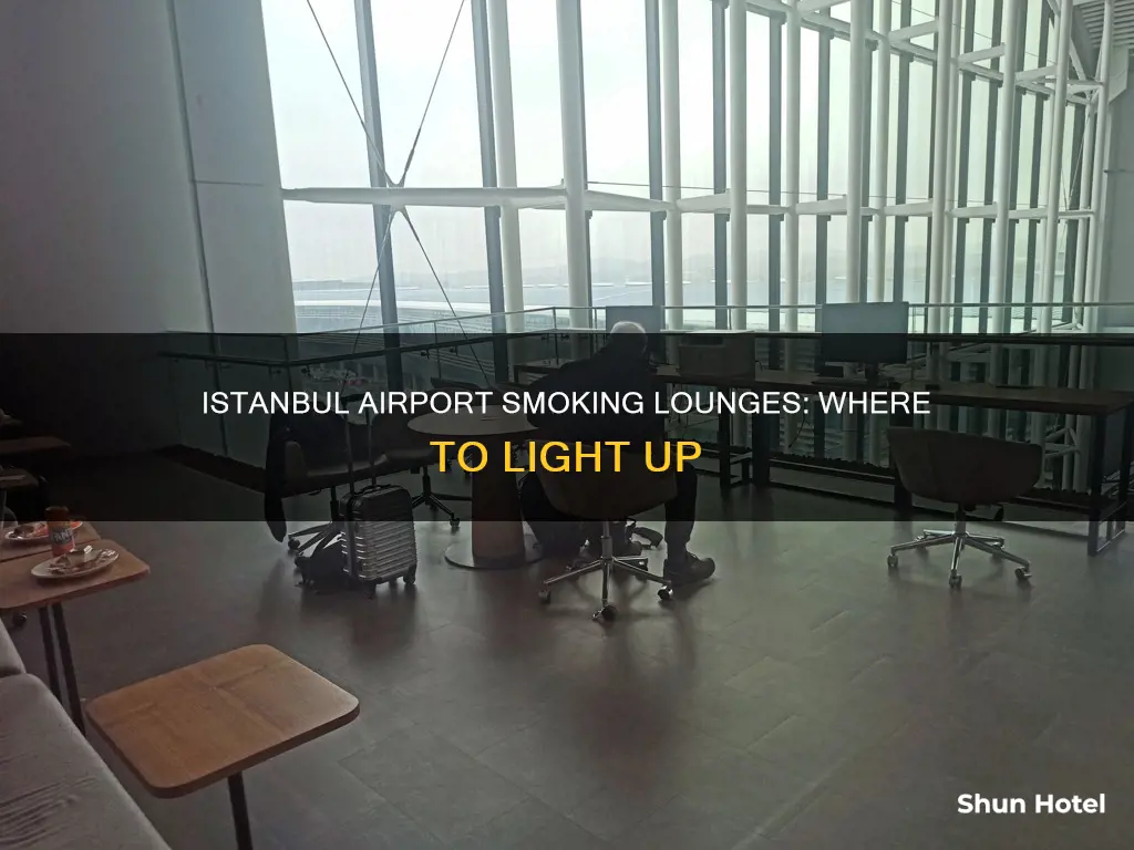 where to smoke in istanbul airport