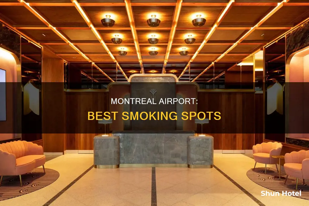 where to smoke in montreal airport