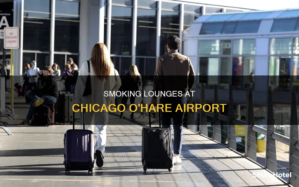 where to smoke in ord airport
