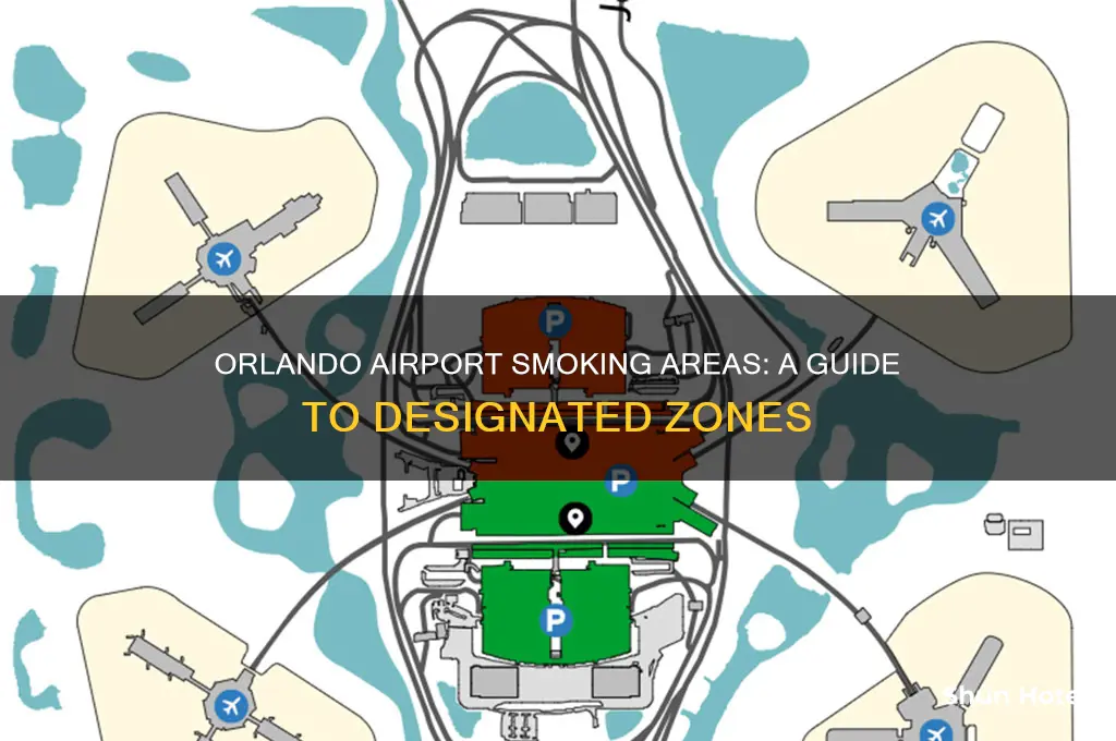 where to smoke in orlando international airport