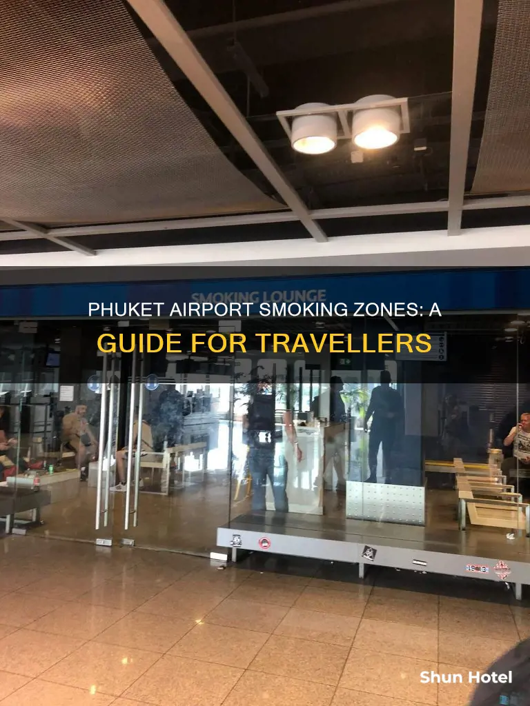 where to smoke in phuket airport