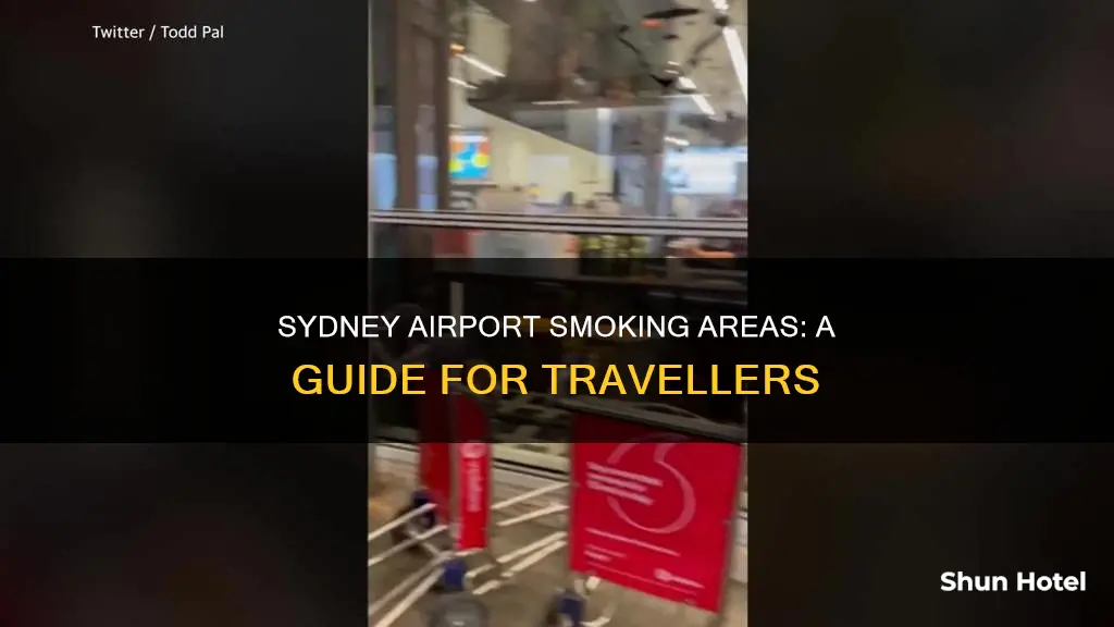 where to smoke in sydney airport