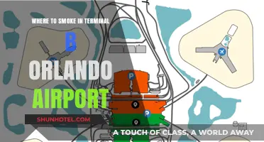 Orlando Airport Terminal B: Best Spots for a Smoke Break