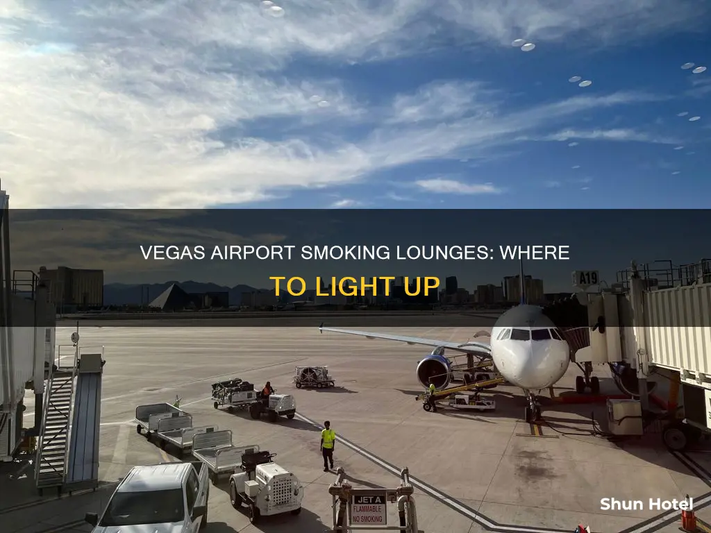 where to smoke in vegas airport