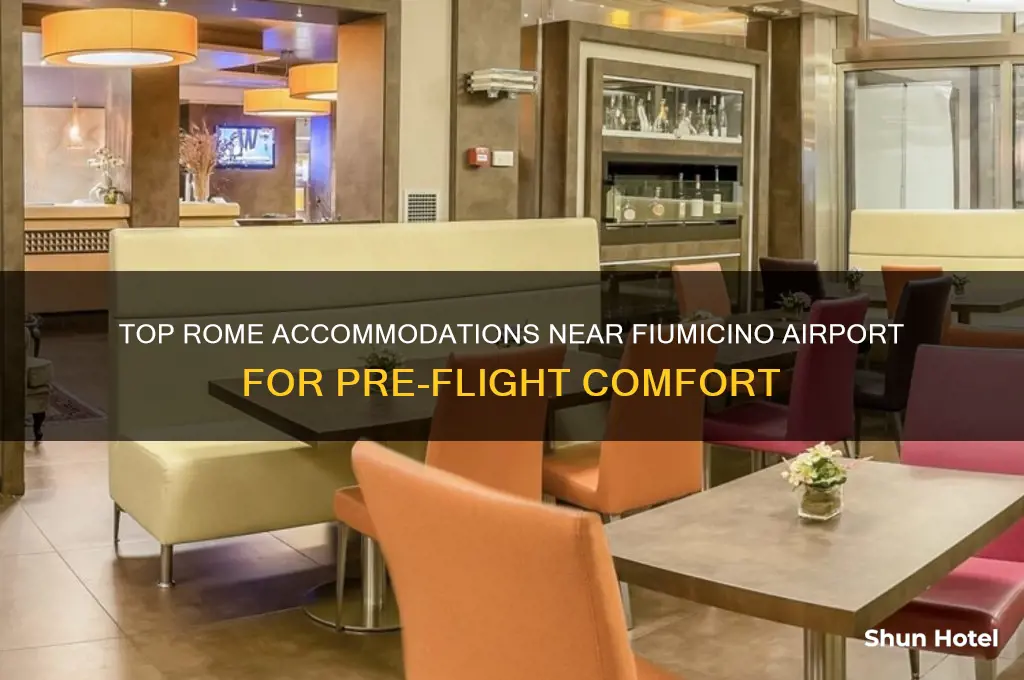 where to stay before flying out of rome airport