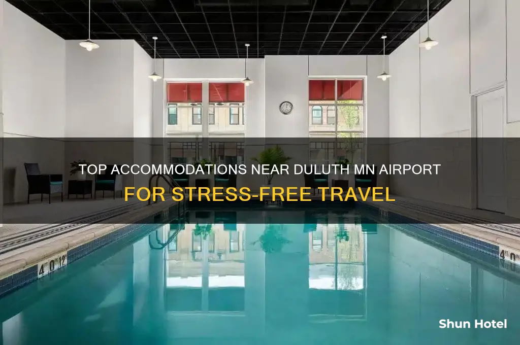 where to stay flying out of duluth mn airport