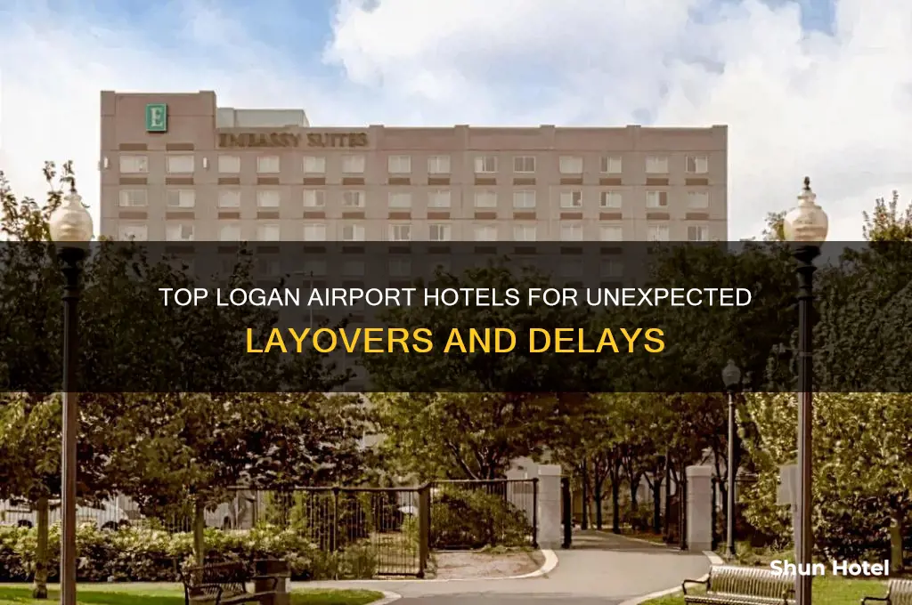 where to stay when delayed at logan international airport