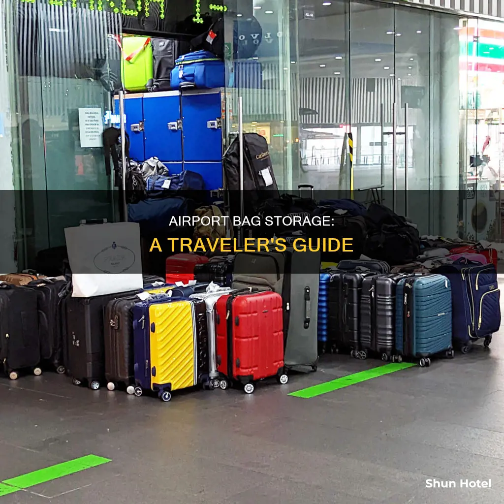 where to store bags sea airport
