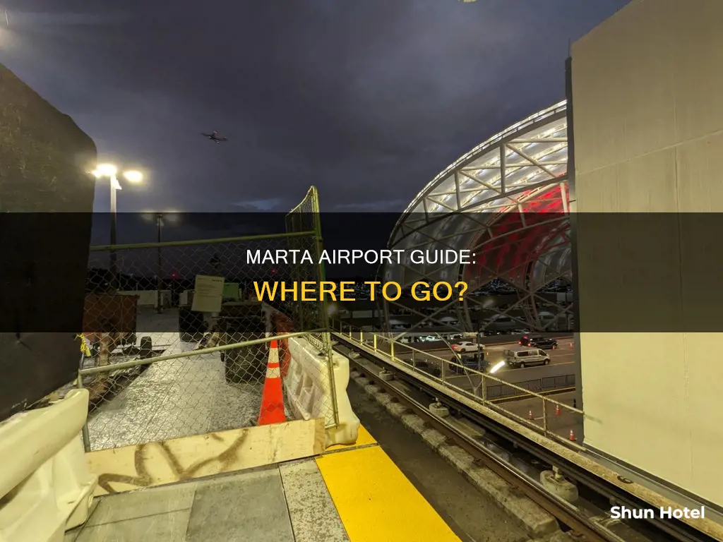 where to take marta at airport
