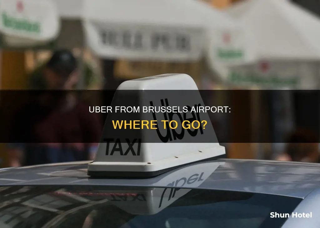 where to take uber brussels airport