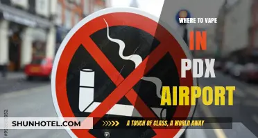 Vaping at PDX: Where to Blow Clouds