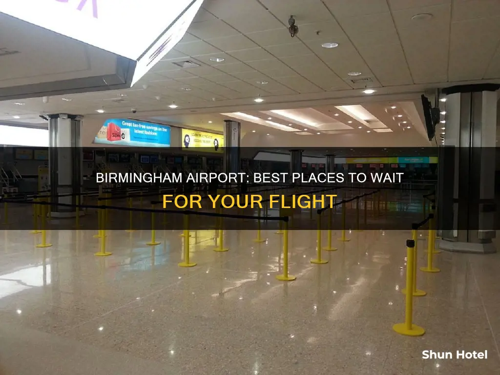 where to wait at birmingham airport