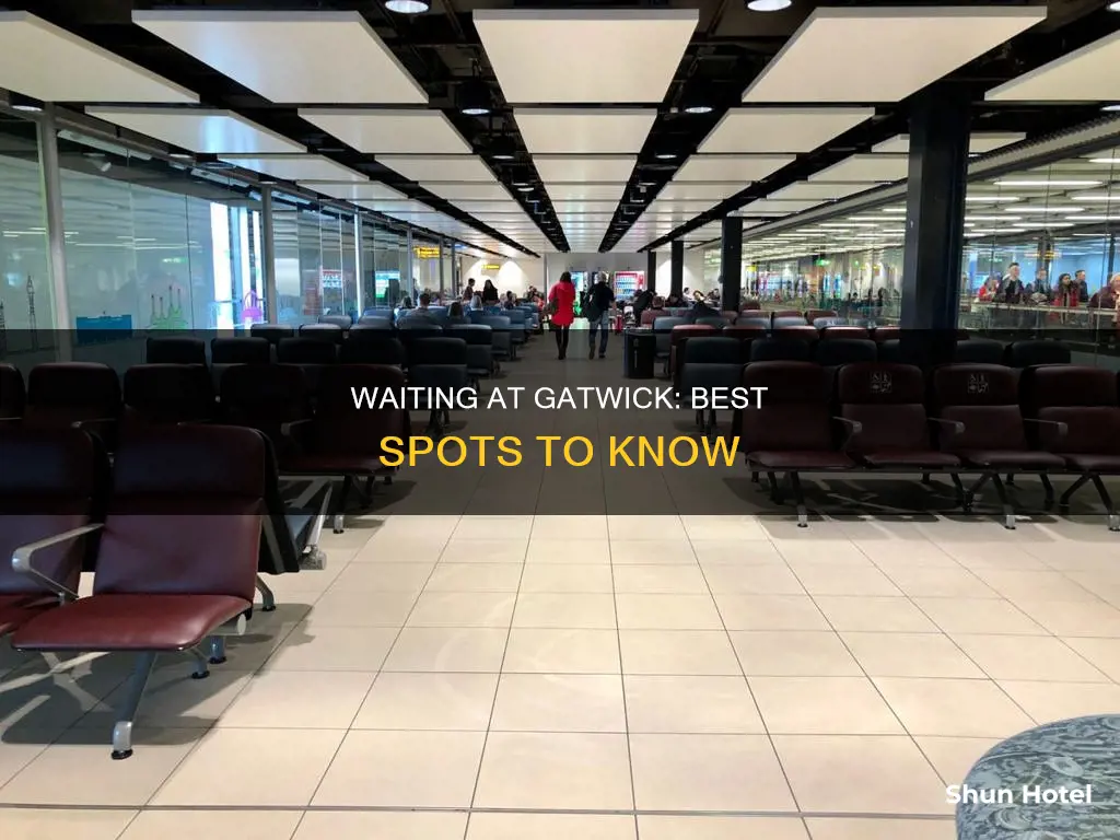 where to wait at gatwick airport