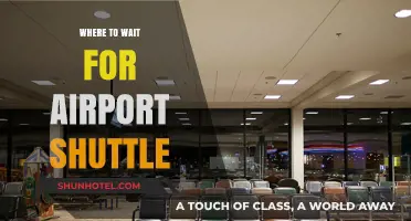 Finding the Right Place to Wait for Your Airport Shuttle