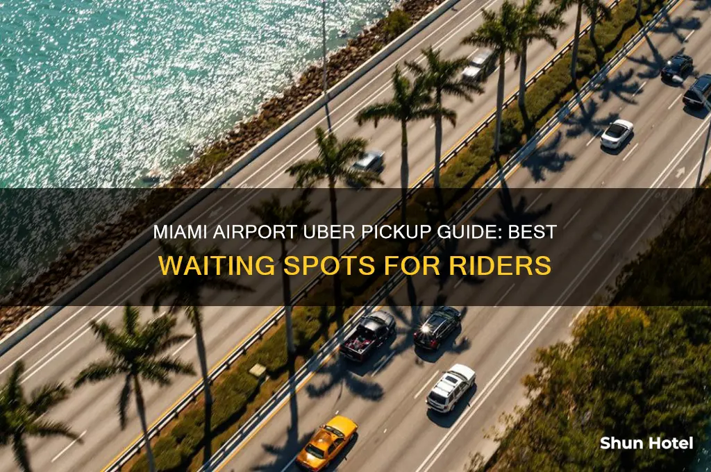 where to wait for uber at airport miami international airport
