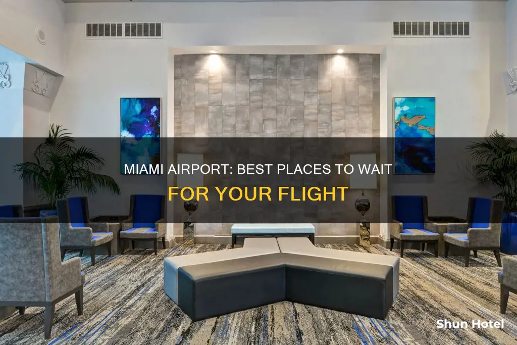 where to wait in miami airport