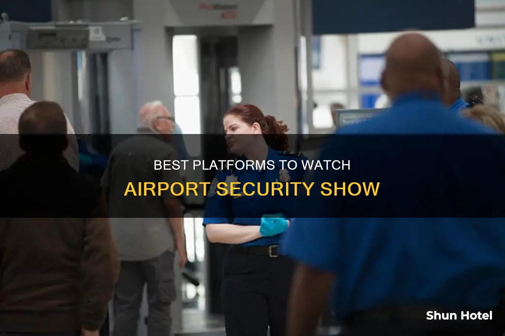 where to watch airport security show