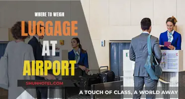 Weighing Luggage: Airport Weighing Stations