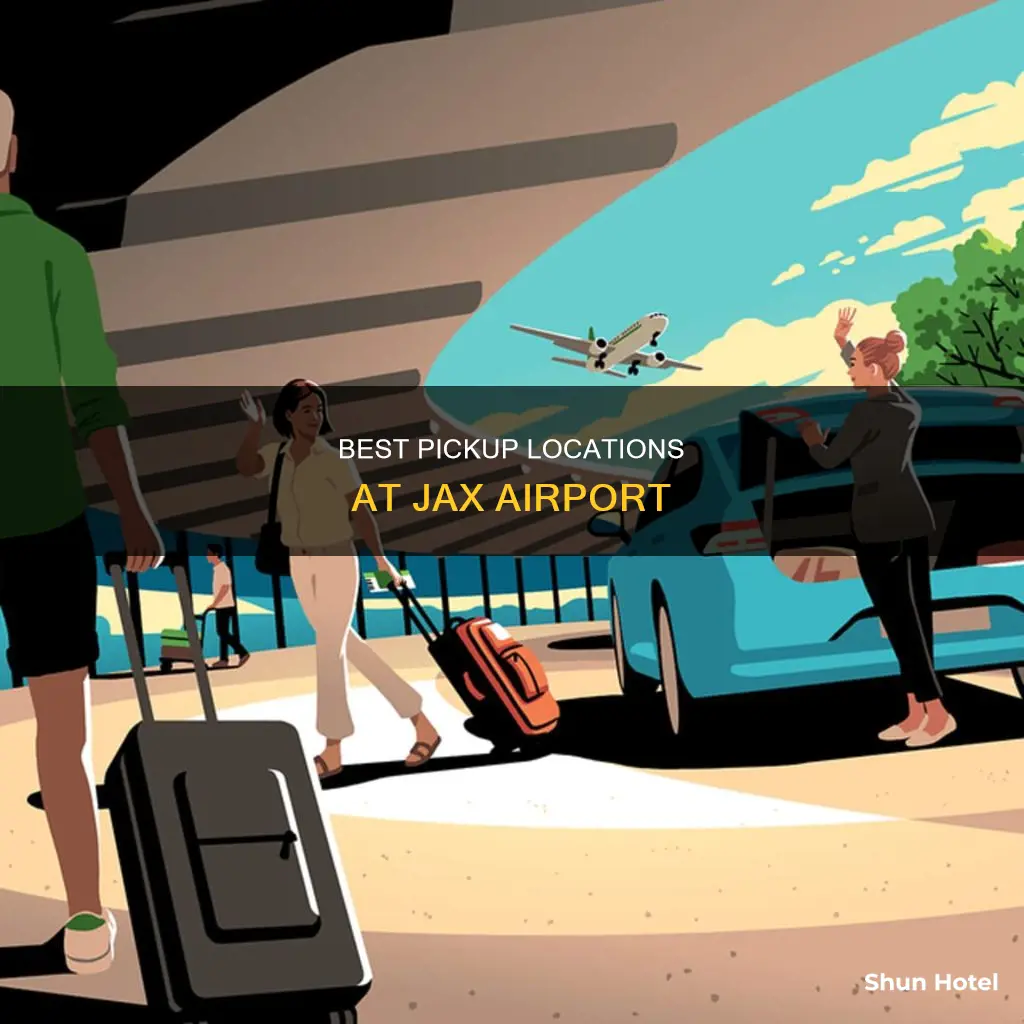where topickup arrivals at jax airport