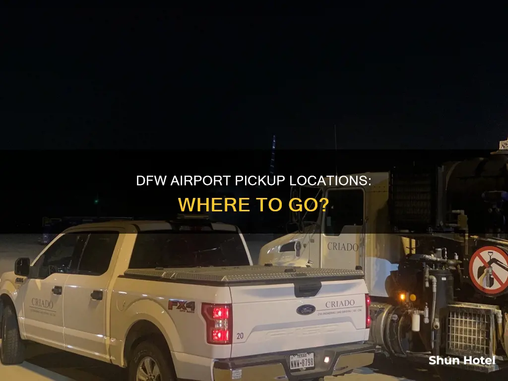 where us pickup at dfw airport