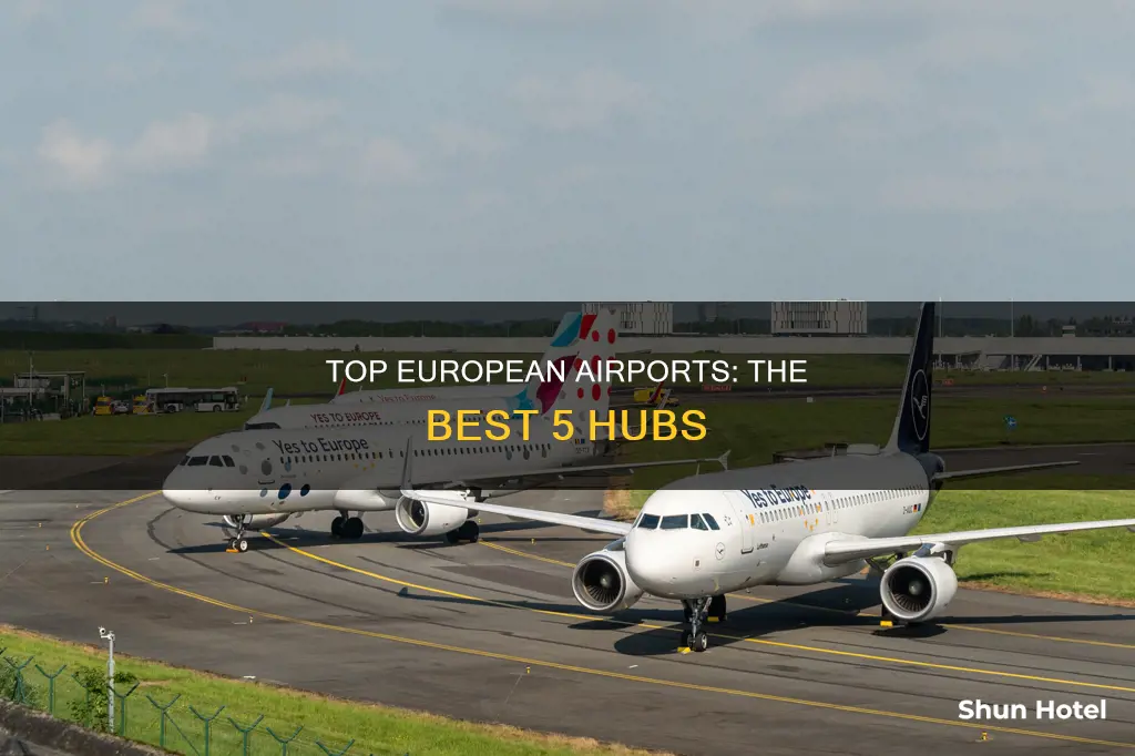 which 5 airports are in europe