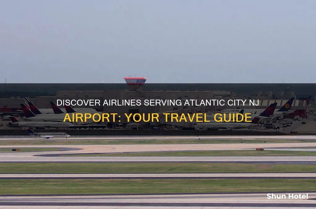 which airline flies into atlantic city nj airport