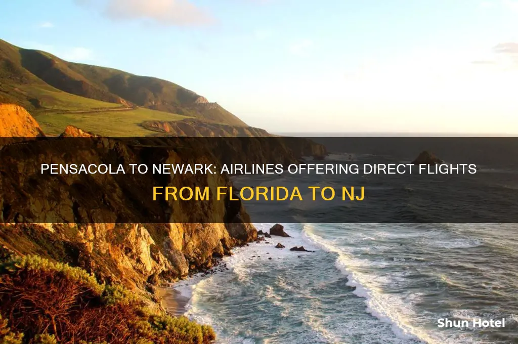 which airline fly from pensacola fl to newark airport