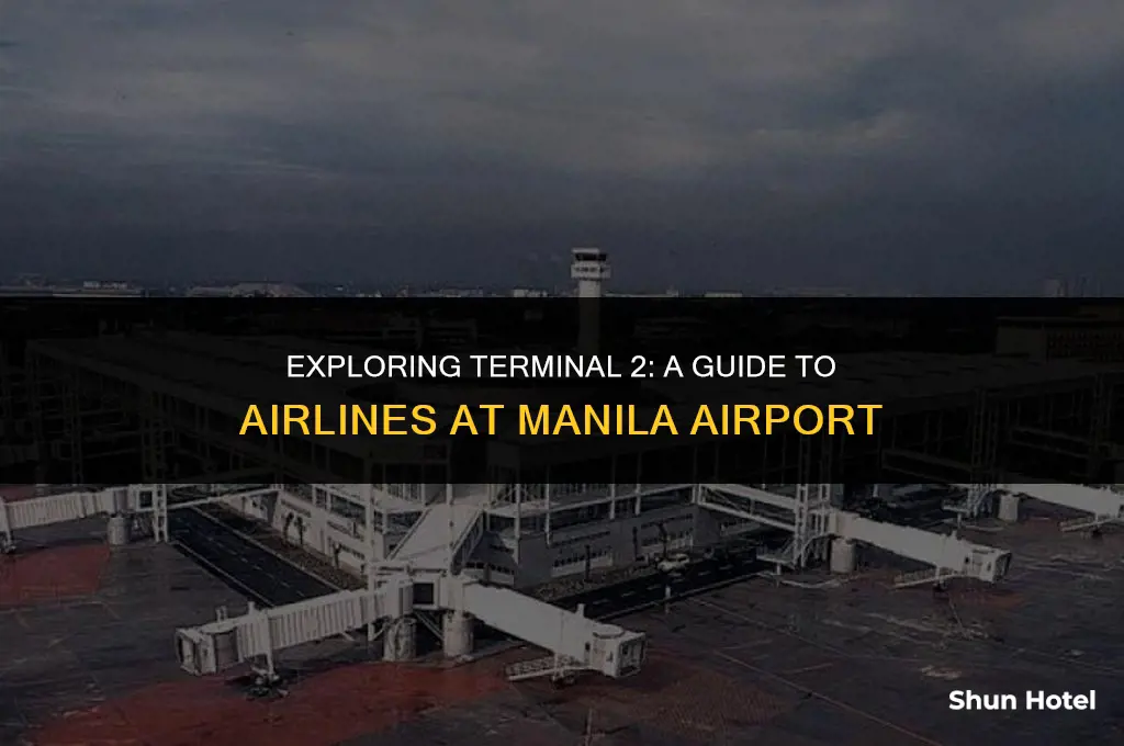 which airlines are supported in terminal 2 at manila airport
