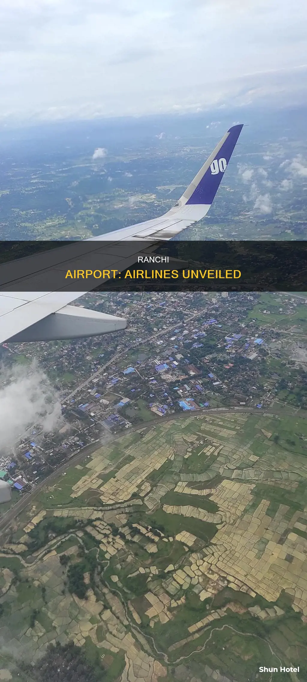 which airlines come to ranchi airport