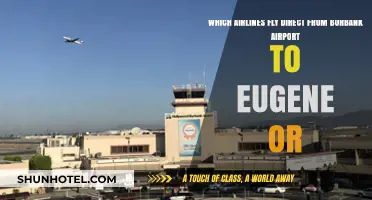 Direct Flights from Burbank to Eugene: Airlines and Routes