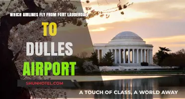 Airlines Connecting Fort Lauderdale to Dulles: Your Comprehensive Flight Guide