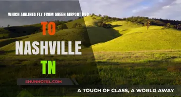 Green Airport PVD to Nashville TN: Airlines and Flight Options