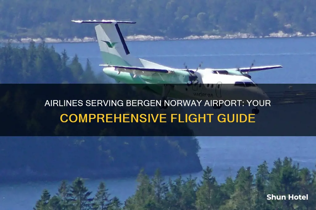 which airlines fly in and out of bergen norway airport