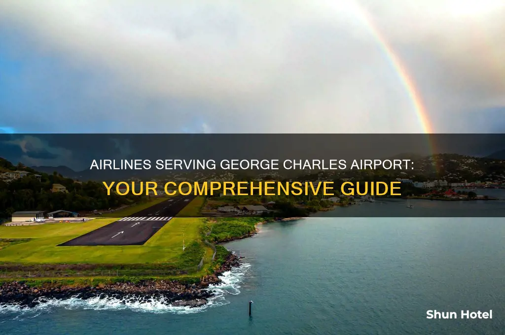 which airlines fly in to george charles airport