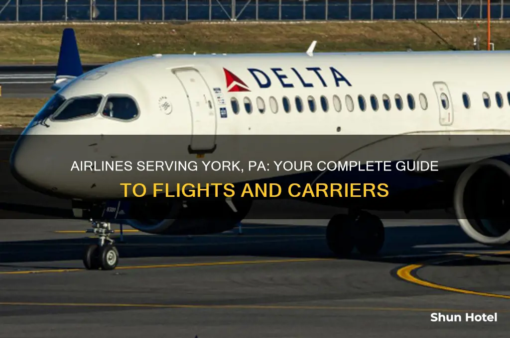 which airlines fly into airport york pa