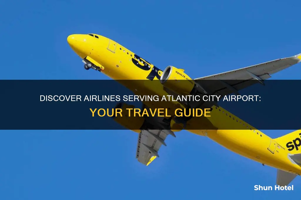 which airlines fly into atlantic city airport