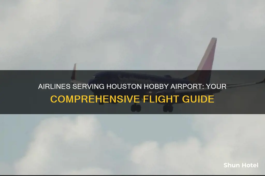 which airlines fly into houseont hobby airport