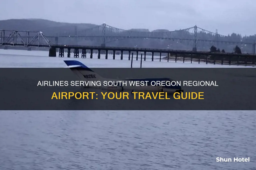 which airlines fly into south west oregon regional airport