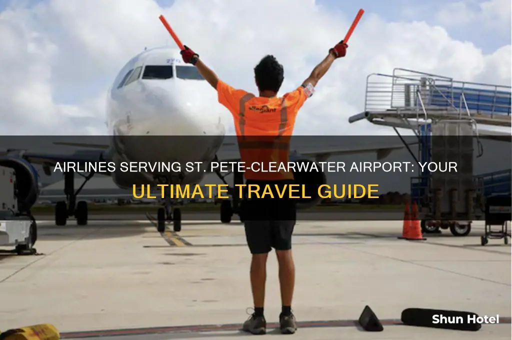 which airlines fly into st pete clearwater airport